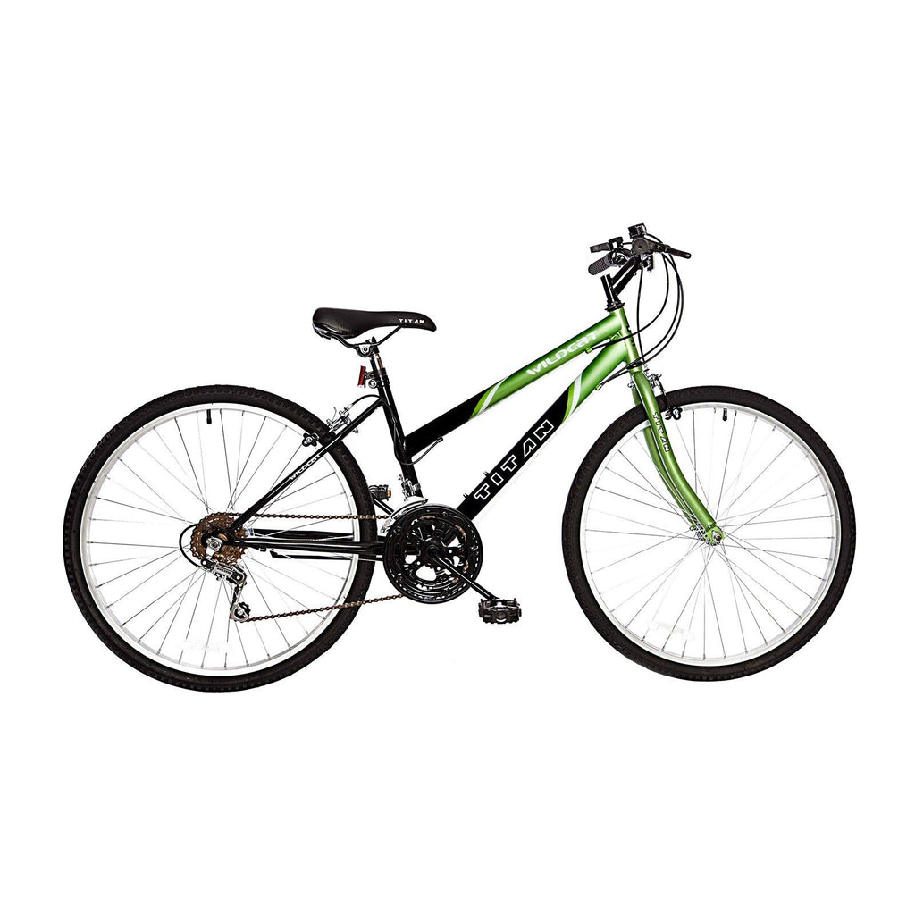 Wildcat 18-Speed Women's Mountain Bike, Lavender and White