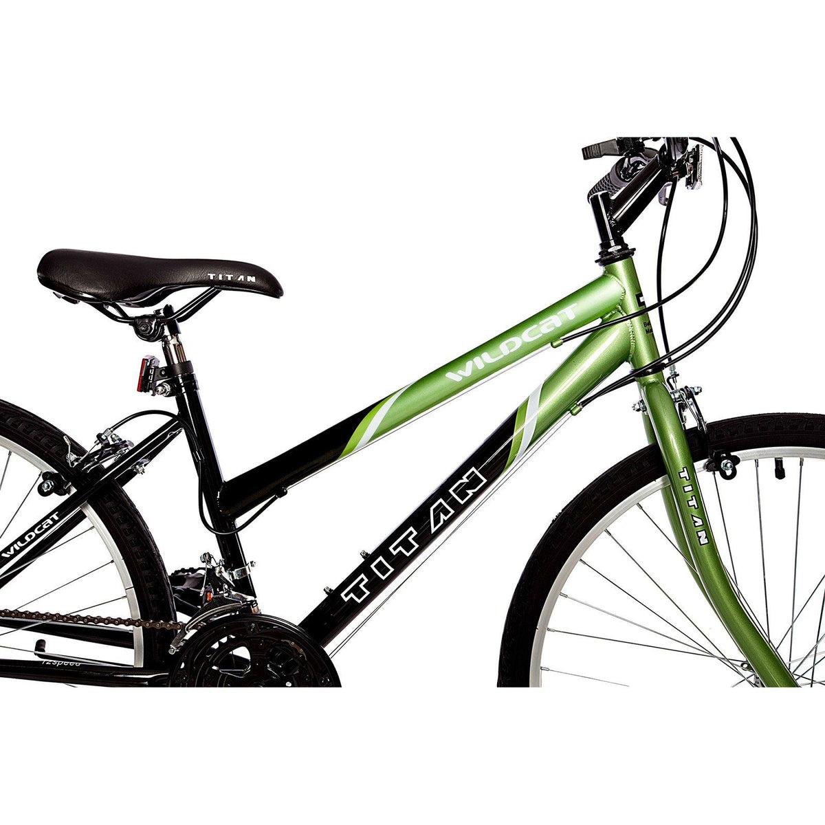 Wildcat 18-Speed Women's Mountain Bike, Lavender and White