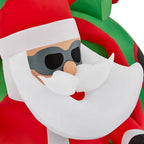 8 ft Animated Helicopter Holiday Inflatable