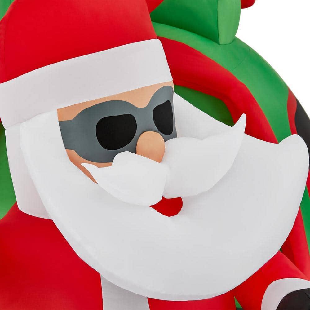 8 ft Animated Helicopter Holiday Inflatable