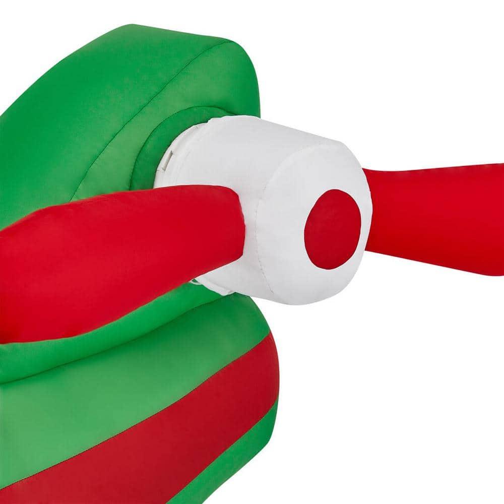 8 ft Animated Helicopter Holiday Inflatable