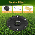【Cut More Efficiently】 Blade Plate + 6 Replacement Blades Compatible with  Automower for 308,  R70Li R80Li (up to Year of Manufacture 2015) Series Robotic Lawn Mower