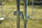 Gotland 7.5 ' x 7.5 ' Outdoor Dog Kennel,Pet Run Exercise Playpen for Training,Chicken Coop Hen House Barn,Galvanized Steel Frame&amp;Chain-Link Cawith Weatherproof Cover
