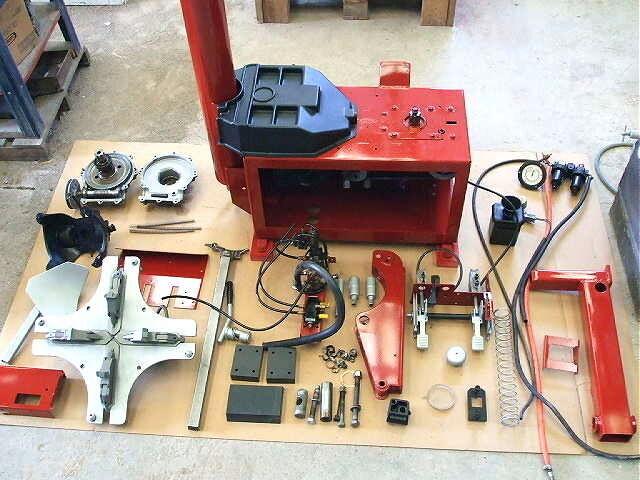 Rebuild Service ONLY for YOUR USED Coats 50 series air powered Tire Changer