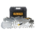 Mechanic Tool Set, 247-Piece, 1/4 in., 3/8 in. and 1/2 in. Drive, SAE, Ratchets, Sockets, Hex Keys, Combination Wrenches, Polish Chrome Finish (DWMT81535)