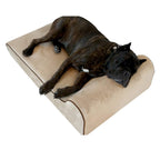 Bully beds Orthopedic Memory Foam Dog Bed - Waterproof Bolster Beds for Larand Extra LarDogs - Durable Pet Bed for Big Dogs