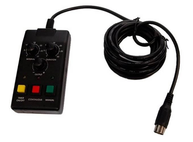 Chauvet DJ Hurricane Haze 2D Smoke/Fog Machine (2 Pack) &amp; Fog Juice (2 Pack)