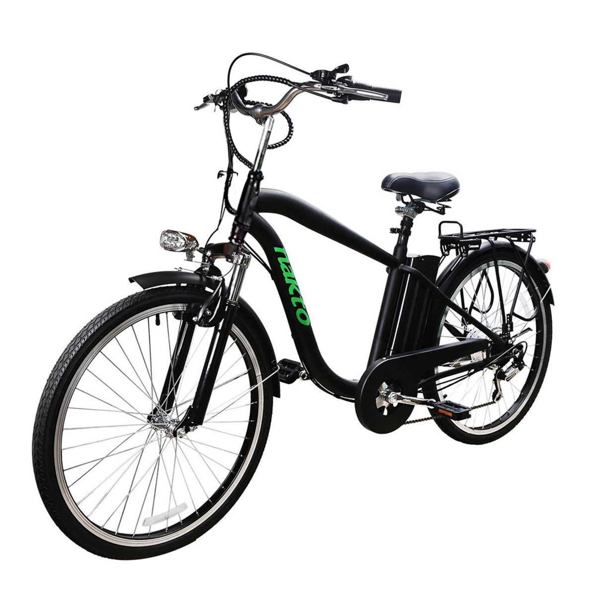 26" Black Step-Through Camel City Electric Bike