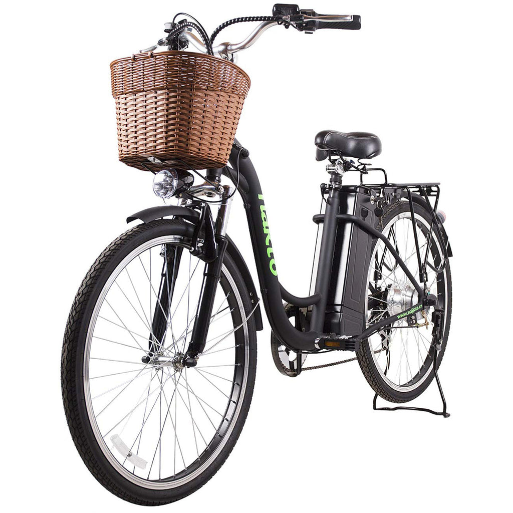 26" Black Step-Through Camel City Electric Bike