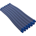 Zodiac Pool Solutions Twist Lock Hose, Zodiac MX8, 1 Meter, Blue/Gray, qty 12