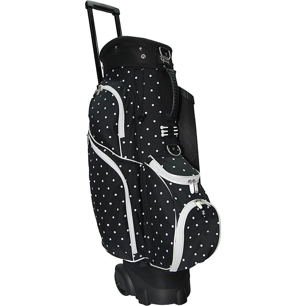 RJ Sports SP9439 Spinner X Transport Cart Golf Bags - Palm Breeze - 15 x 12 x 36 in.