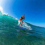 Wavestorm Classic Soft Top Foam 8ft Surfboard | Surfboard for Beginners and All Surfing Levels | Complete Board Set Including Ac