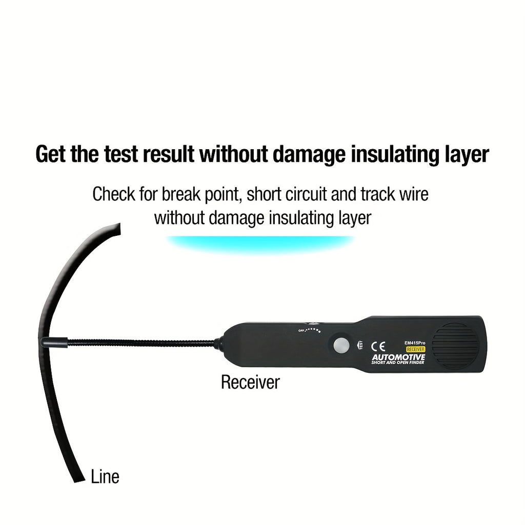 Car Automotive Short & Open Finder EM415PRO Car Short Circuit Detector Car Repair Tool Detector Track The Cables Or Wires