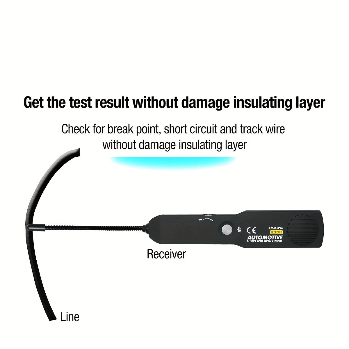 Car Automotive Short & Open Finder EM415PRO Car Short Circuit Detector Car Repair Tool Detector Track The Cables Or Wires