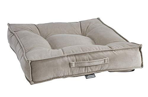 Bowsers Almond Microvelvet Piazza Pet Dog Bed