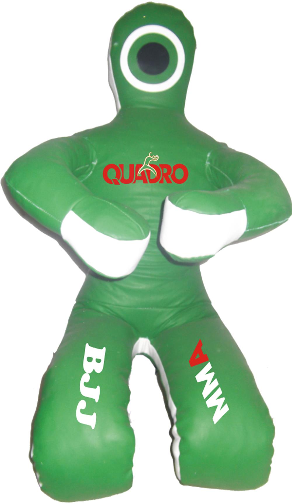 QUADRO MMA Jiu Jitsu Martial Arts Training Kick Boxing Green Sitting Position Punching Bag - 59 inches