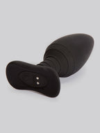 Nexus Ace Large Extra Quiet Remote Control Vibrating Butt Plug 5 Inch, Black