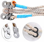 GothicBride Tree Climbing Spikes with Harness Belt, 304  Steel 2 Gear Tree Climbing Tool Adjustable Tree Climbing spikes with Non-Slip Pedal for Outdoor Activities