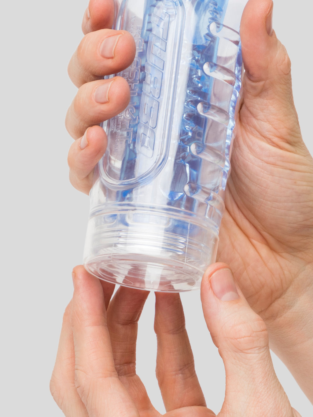 Fleshlight Turbo Core Blow Job Masturbator, Blue