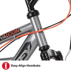 Huffy 73549 Kids Valcon Dual Suspension Mountain Bike, 20 In.