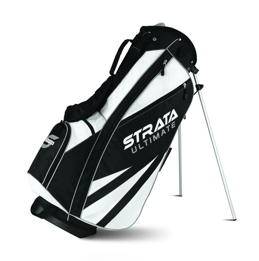 Callaway Strata Ultimate Stand Bag (Black / White)