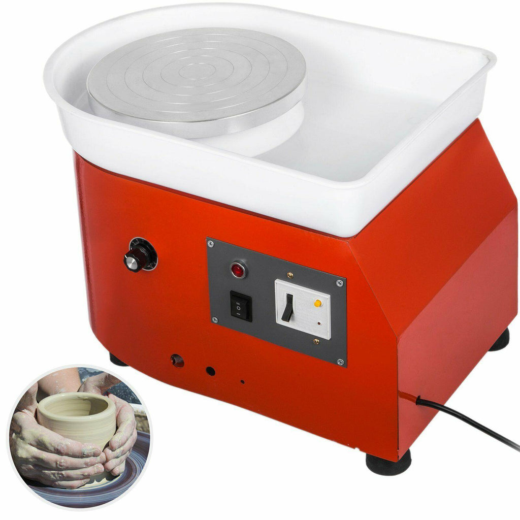 pottery wheel 280w electric ceramic machine 9.8"/25 cm clay art craft diy 110v