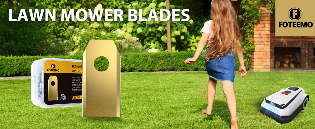 Replacement Blades Compatible with All  Lawn Mowers, 36 Pcs Robotic Lawn Mower Blades Compatible with A1600 Rtk, O500, O1200, G1-800, Gx-600,  Replacement Robotic Mower Blades