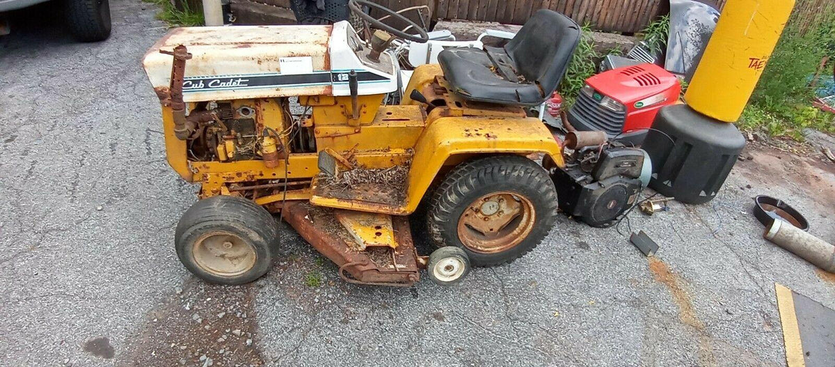 126 Lawn Tractor garden internation riding mower with extra deck