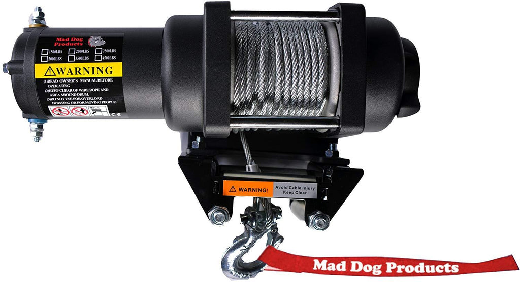 Mad Dog 2500lb Winch Mount Combo ARCTIC CAT 366 350 400 425 450 CR 4x4 ('08-15)