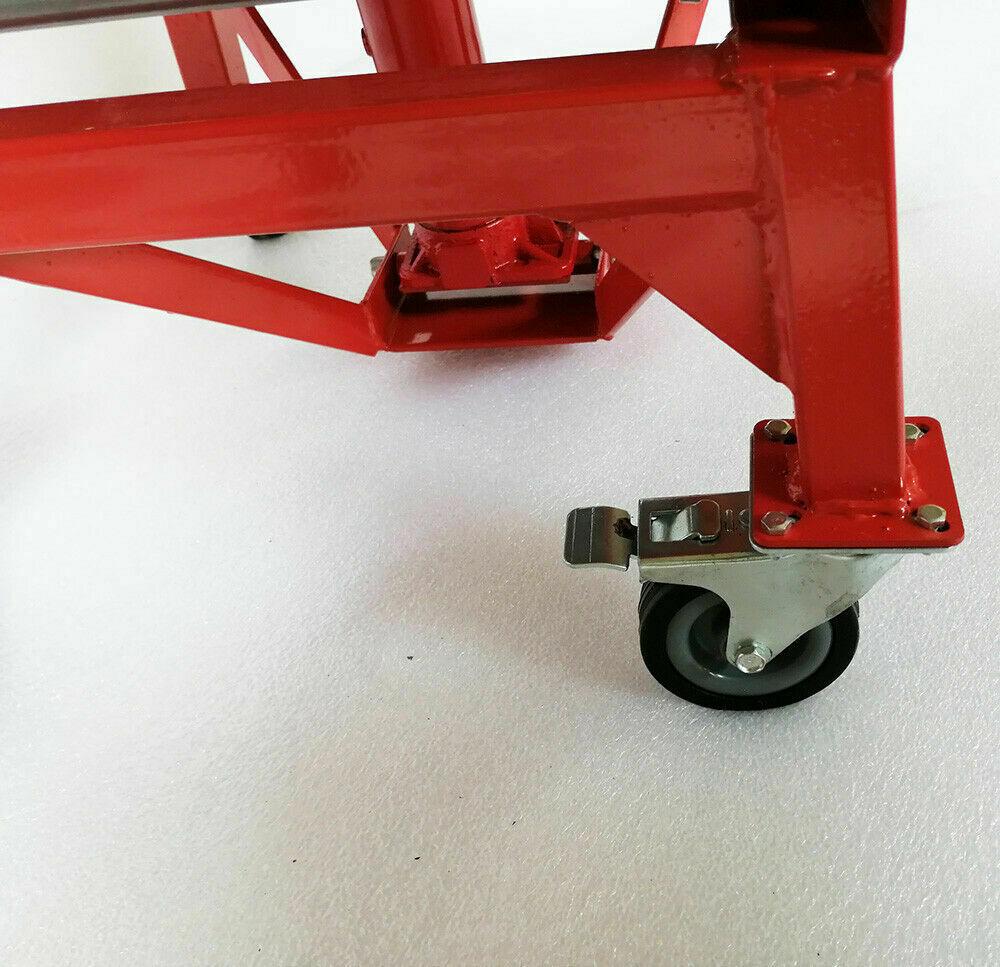 300lb Motorcycle Hydraulic Scissor Floor Jack Stands Lift Hoist Center Tool