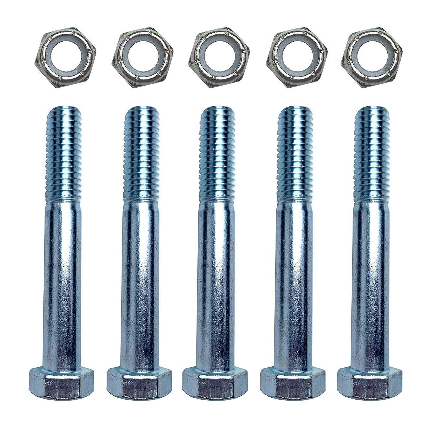 shear bolt gearbox 35-45hp by rancher supply - rotary replacement kit for omni gear rc30 with 5 extra shear bolts, lubricant not included