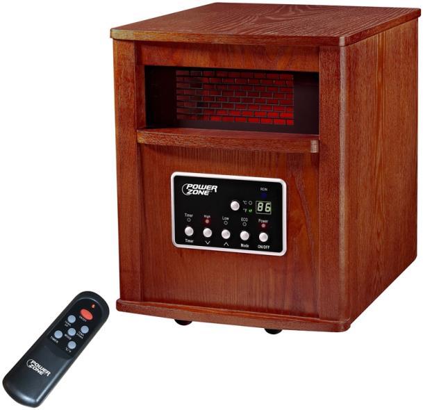 HEATER INFRARED QUARTZ W/RC
