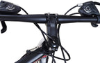 Topteng Mountain Bike 26" Wheels with Bicycle Pump, 21 Speeds Mountain Bike, Aluminum Frame, Disc Brakes Bicycle Disc Bicycles for Adult Men Women