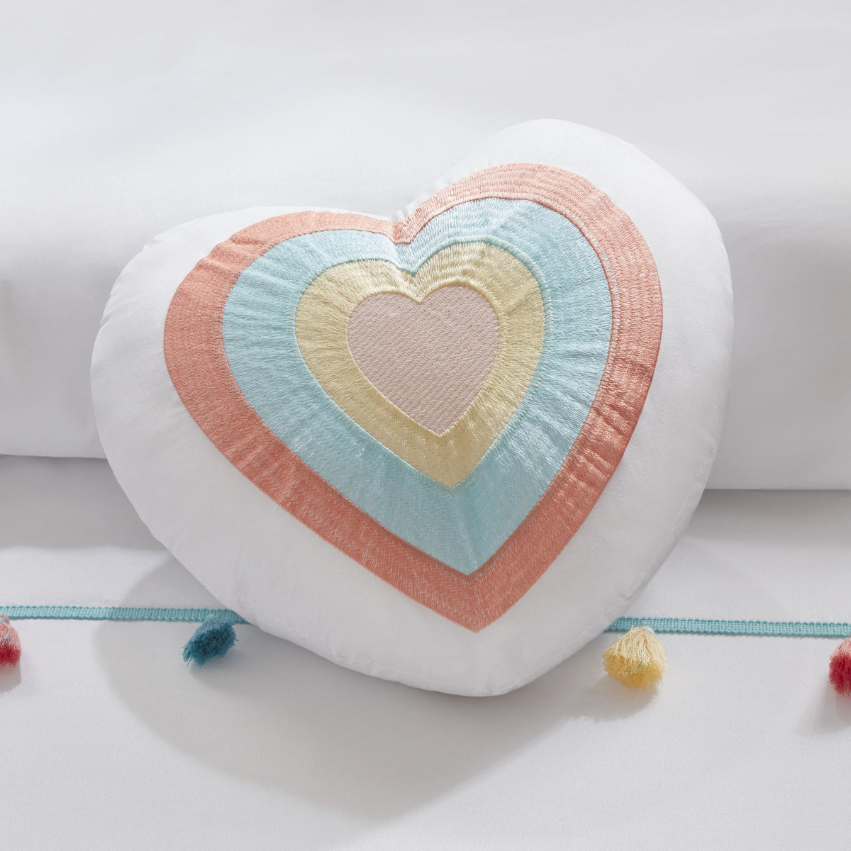 Home Essence Kids Jamie Tassel Cute and Simple Comforter Set