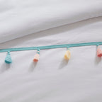 Home Essence Kids Jamie Tassel Cute and Simple Comforter Set