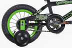 Dynacraft Magna Kids Bike Boys 12 Inch Wheels with Training Wheels in Red, Blue and Green for Ages 2 Years and Up