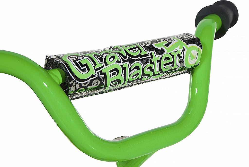 Dynacraft Magna Kids Bike Boys 12 Inch Wheels with Training Wheels in Red, Blue and Green for Ages 2 Years and Up