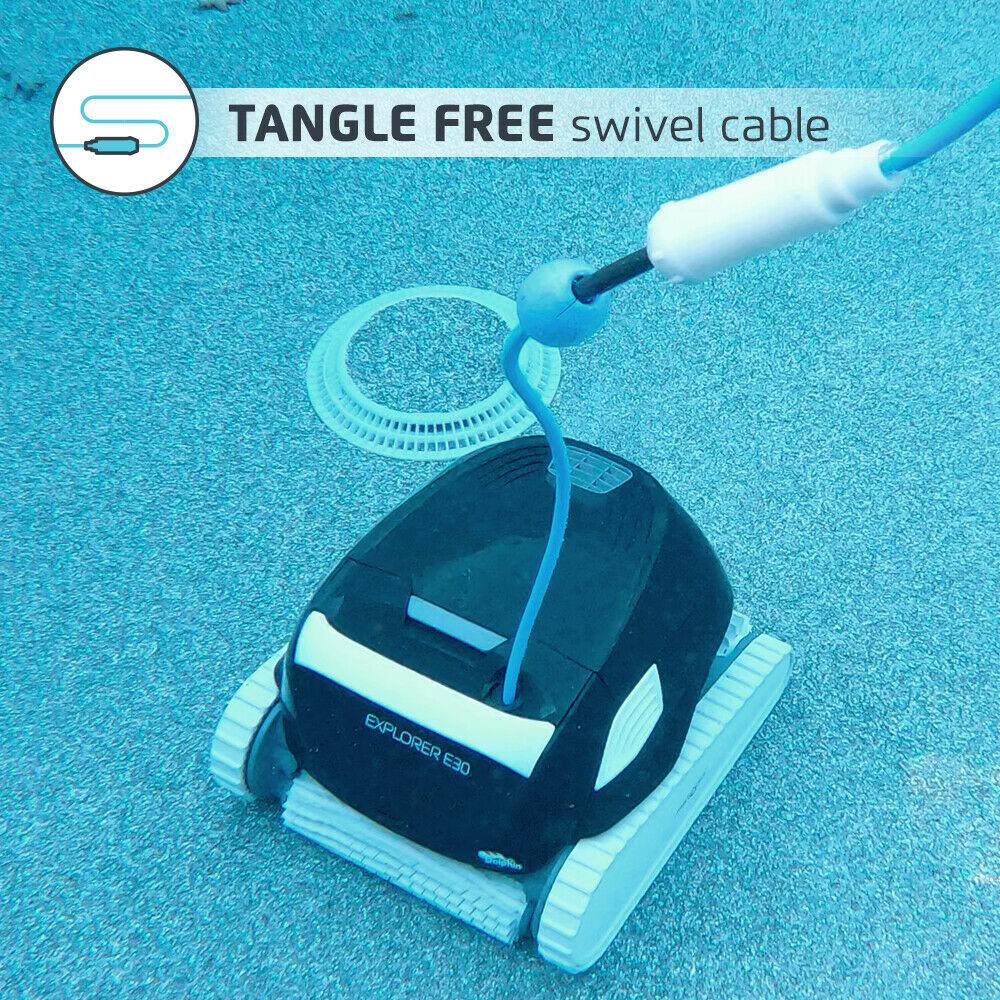 dolphin explorer e30 robotic pool cleaner 88886240-xp