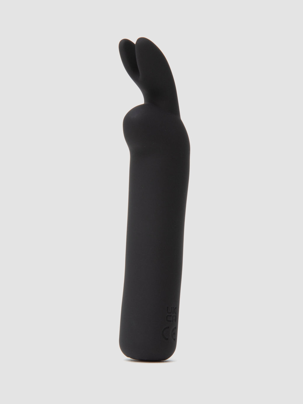 Happy Rabbit Rechargeable Rabbit Ears Bullet Vibrator, Black