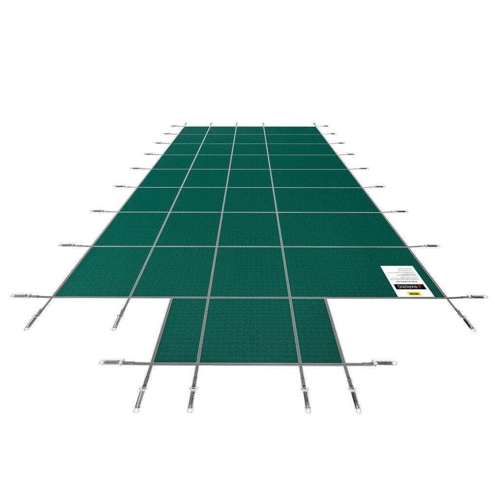vevor pool safety cover 20x38ft rectangular in ground clean mesh swimming pond