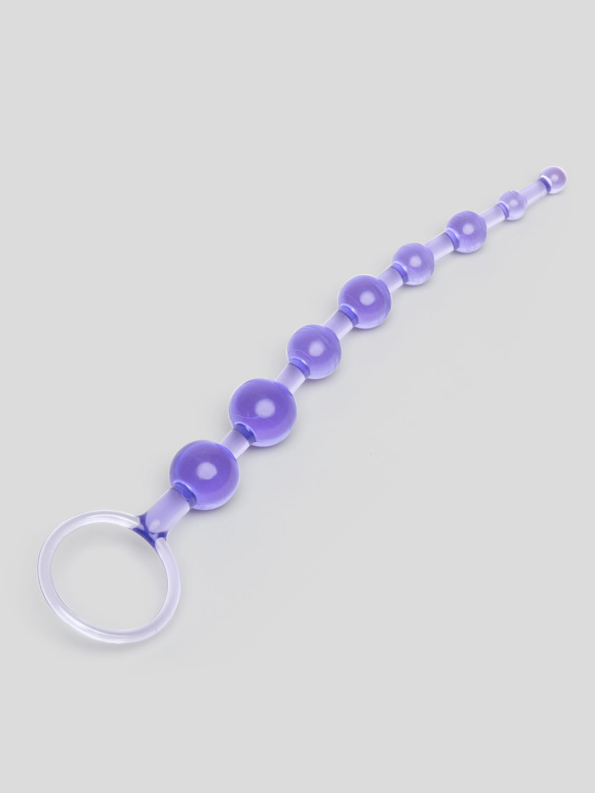 BASICS Anal Beads 8 Inch, Purple
