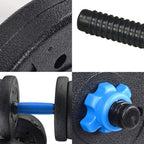 Yohome Adjustable Weights Dumbbells Set Weights Set with Connecting Rod 50KG