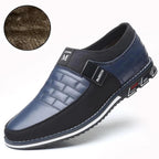 Men's Business Leather Slip On Shoes