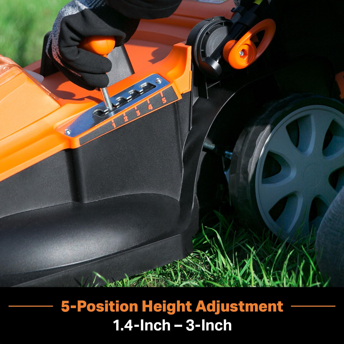 CLMF4817E 48V MAX Brushless Mower with 2X24V MAX 4.0Ah Battery and a Dual Charger