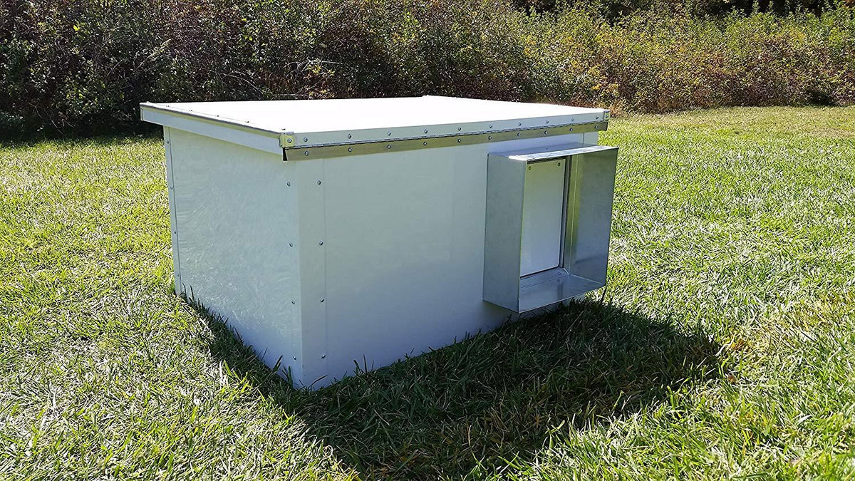 DEER CREEK K9 Kennels LarAluminum Dog House