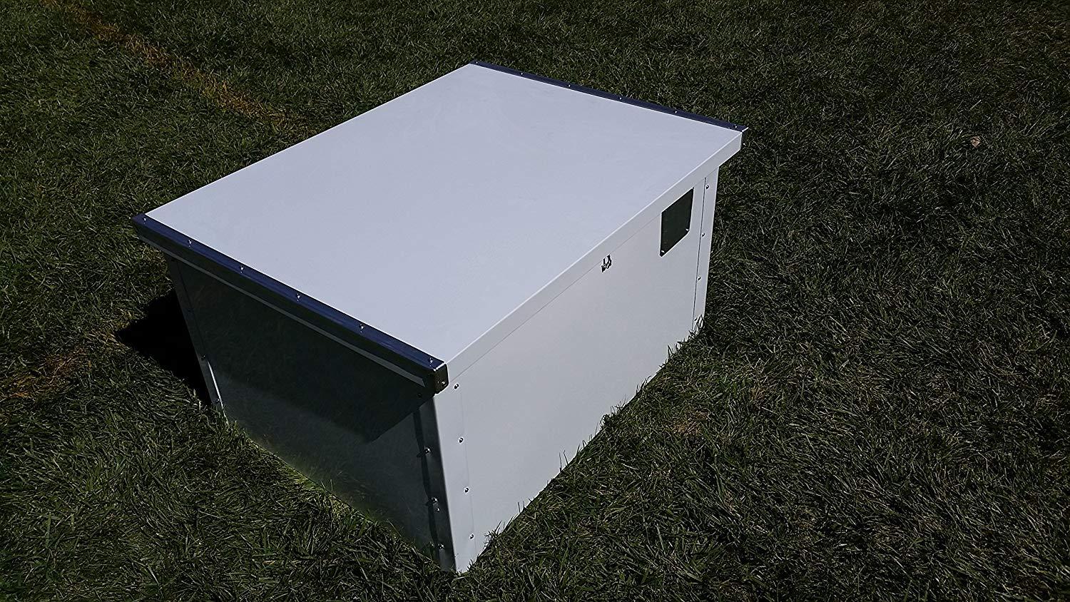 DEER CREEK K9 Kennels LarAluminum Dog House