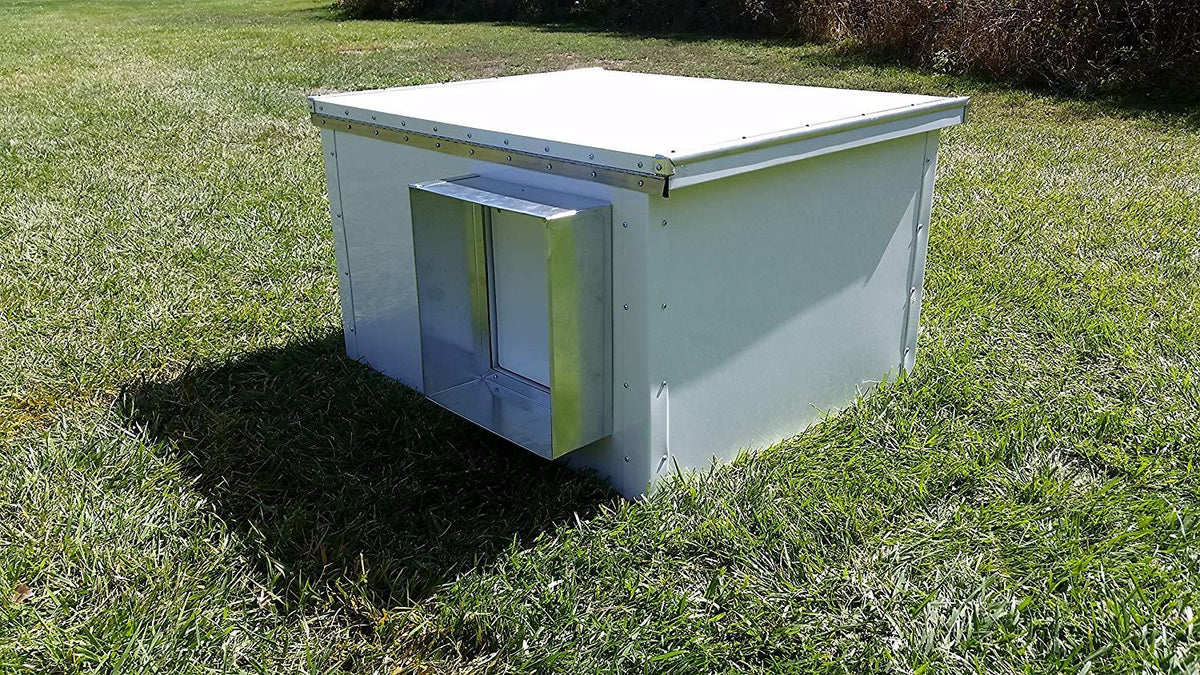 DEER CREEK K9 Kennels LarAluminum Dog House