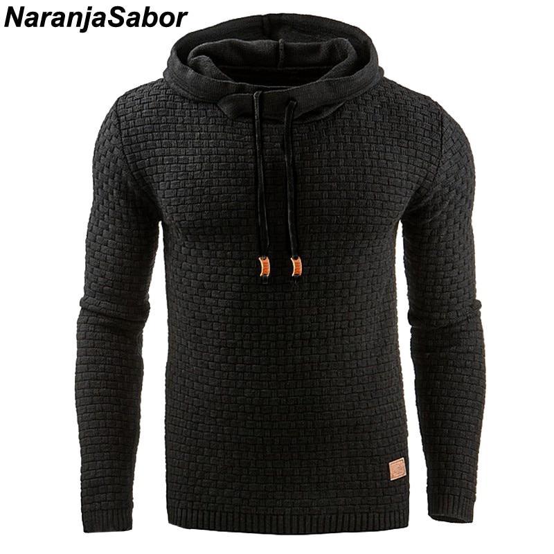 2021 Autumn Men's Hoodies Slim Hooded Sweatshirts