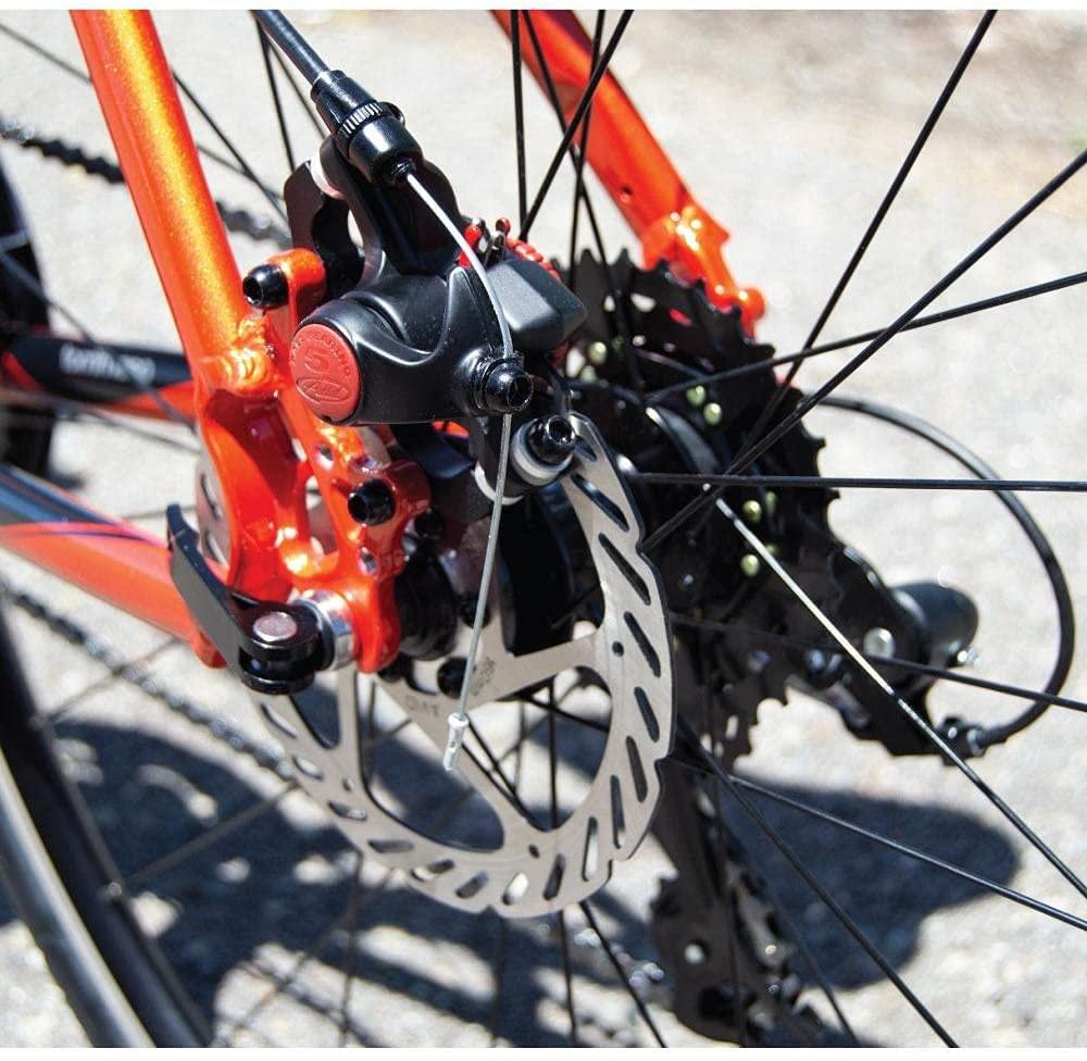 Tommaso Forza  Tourney Hybrid Disc Brake Fitness Bike, Orange