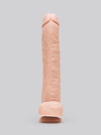 Hung Rider Bruno Large Realistic Suction Cup Dildo 12 Inch, Flesh Pink